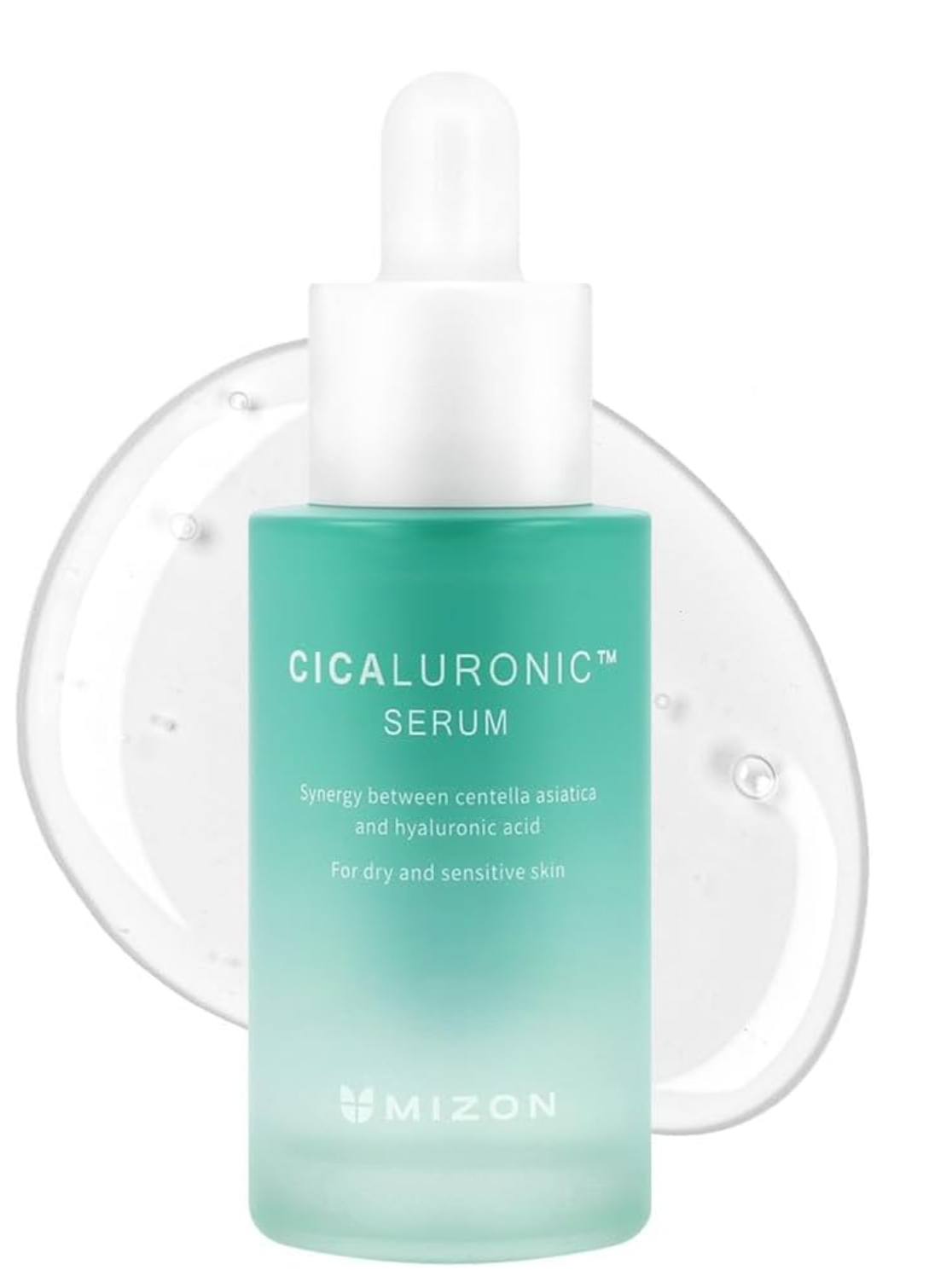 CICALURONIC SERUM (30ml) Korean Skincare - Vegan Care - Ultra Hydrating & Soothing Serum - Hyaluronic Acid & Centella Asiatica - 93% Natural Ingredients