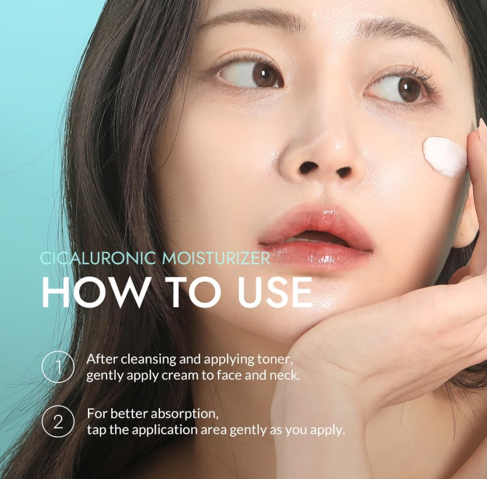 CICALURONIC MOISTURIZER (50ml) Korean Skincare - Centella Asiatica and Hyaluronic Acid - Rich Barrier Cream with Shea Butter + Squalane - Soothing & hydrating - Vegan formula
