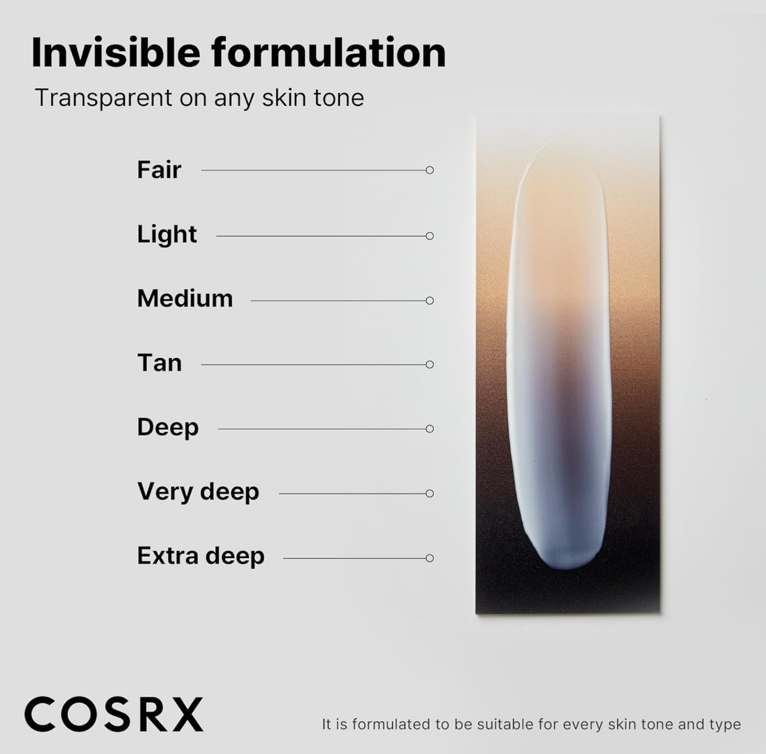 COSRX Ultra Light Invisible Sun Cream SPF 50 Transparent Sun Protection with Hyaluronic Acid, No White Veil, Non-Greasy, Strong UV Protection, Sun Care, Korean Sunscreen, 50 ml