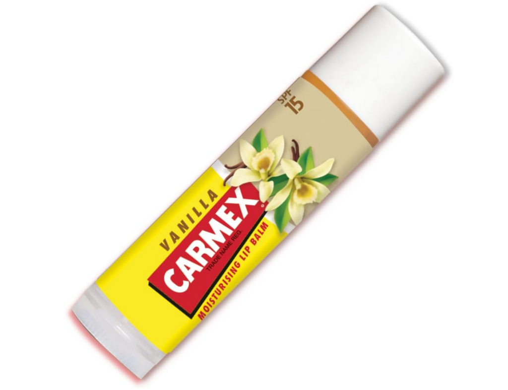 Carmex Vanilla Click Stick Multipack with SPF 15 for Sun Protection, Soothes and Repairs Dry, Cracked Lips, Intensely Moisturising Winter Lip Care Formula (Pack of 1)