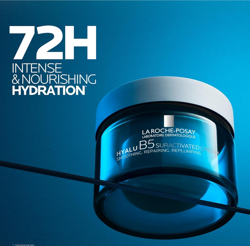 La Roche-Posay Hyalu B5 Anti-Wrinkle Firming Cream, Smoothing and Plumping Action, Reduced Fine Lines, with 3 Types of Hyaluronic Acid, 50 ml