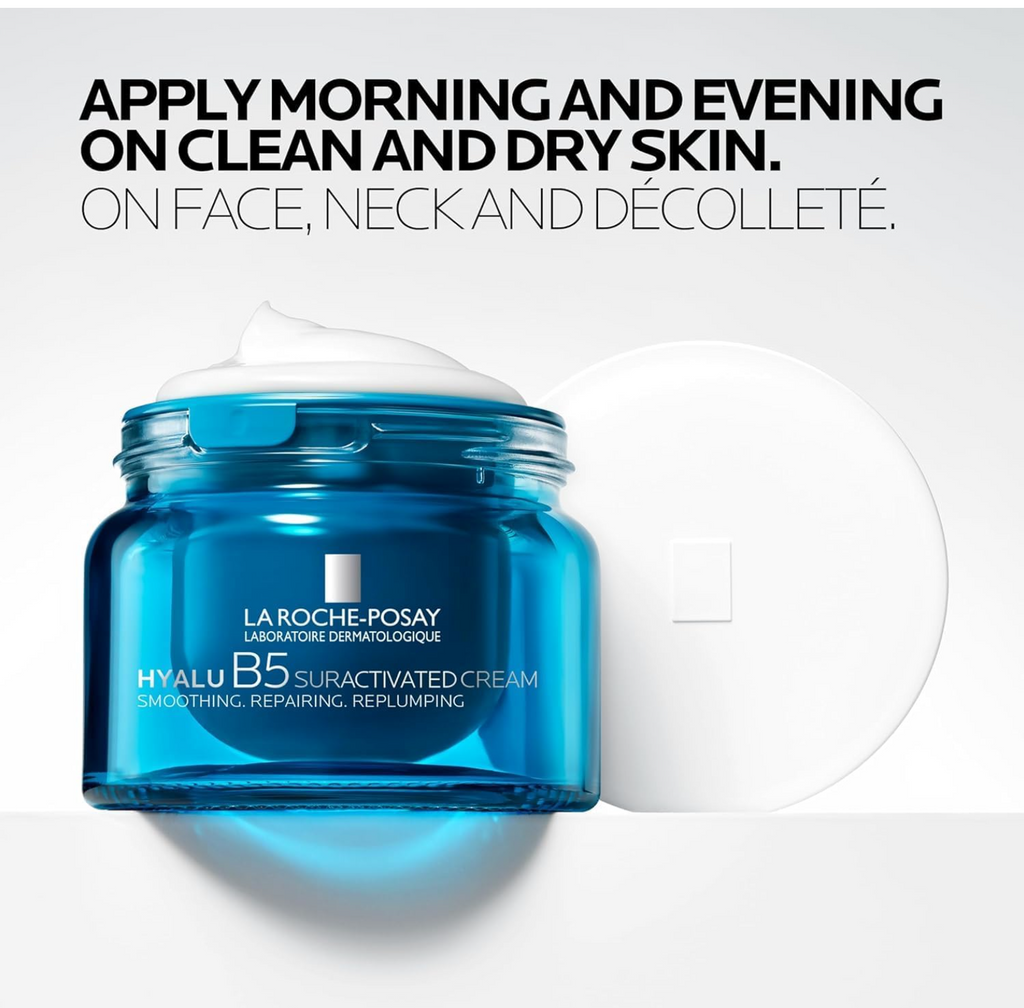La Roche-Posay Hyalu B5 Anti-Wrinkle Firming Cream, Smoothing and Plumping Action, Reduced Fine Lines, with 3 Types of Hyaluronic Acid, 50 ml