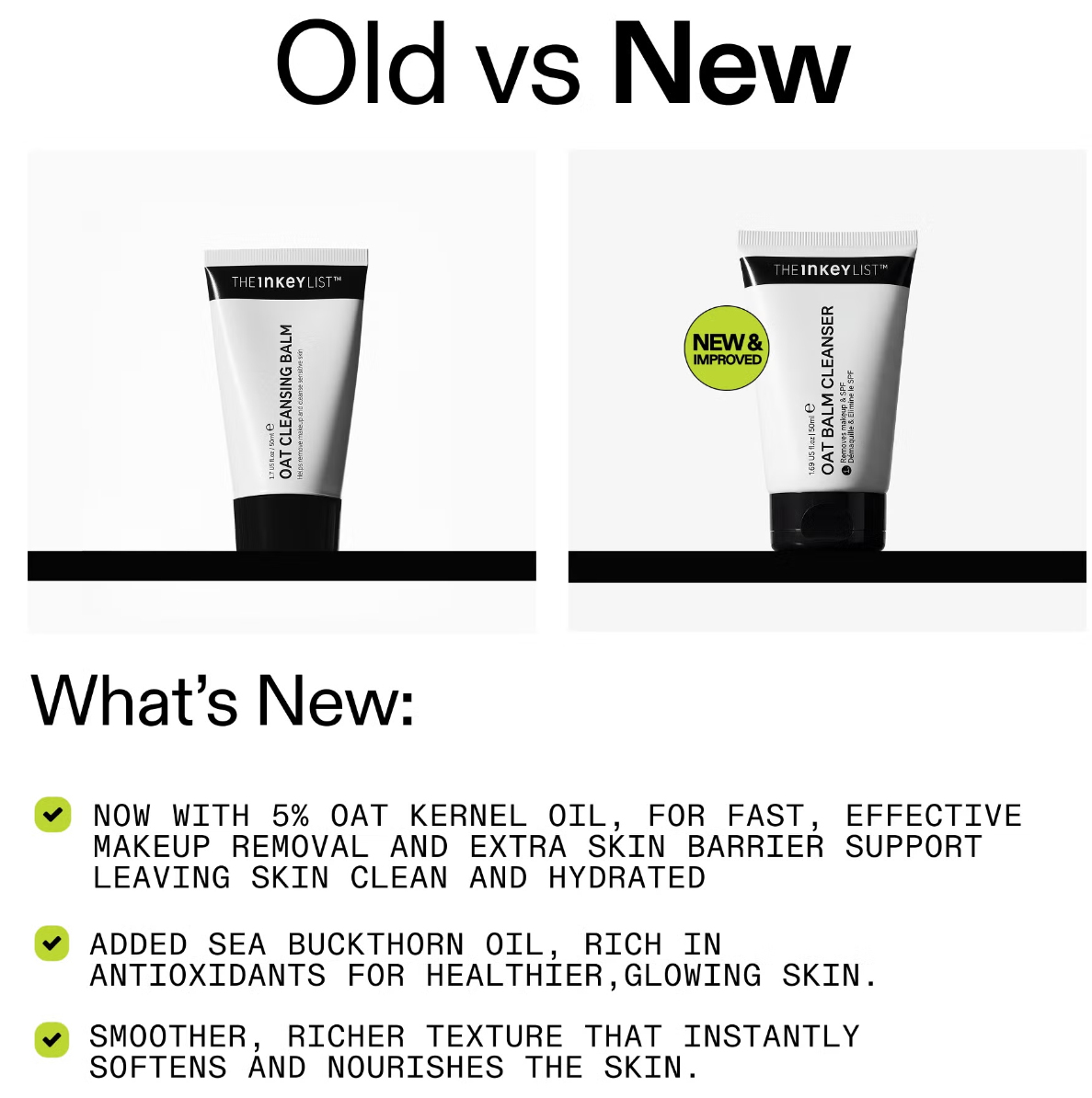 The INKEY List Oat Balm Cleanser