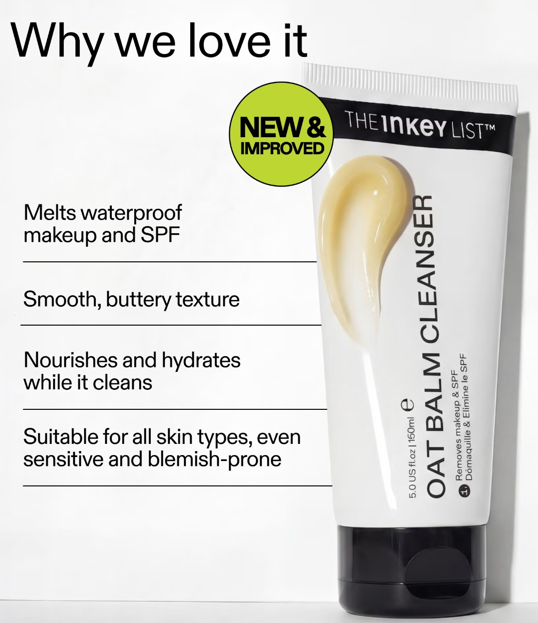 The INKEY List Oat Balm Cleanser